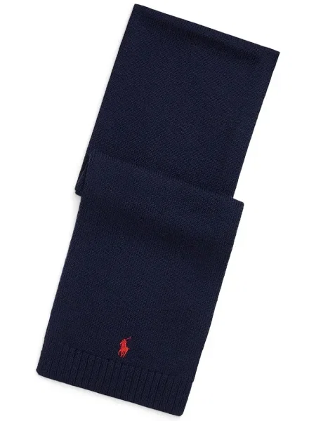 Šal Polo Ralph Lauren Mornarsko modra