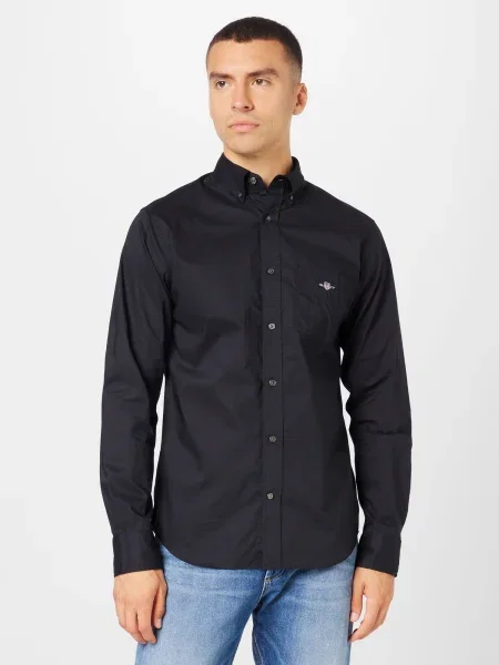 GANT Cămașă negru
