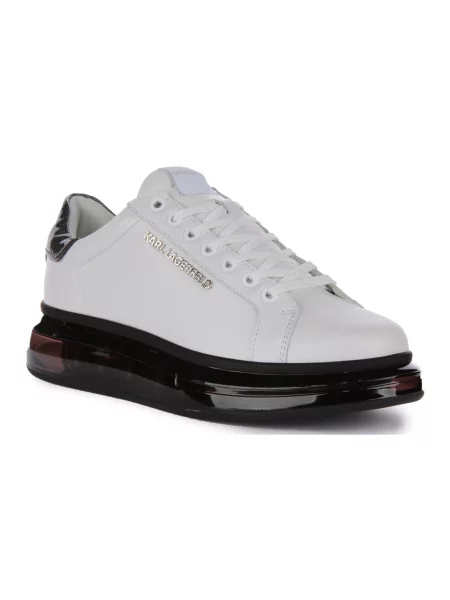 Sneakersy KARL LAGERFELD białe