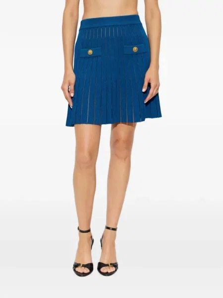 Fustă Balmain albastru