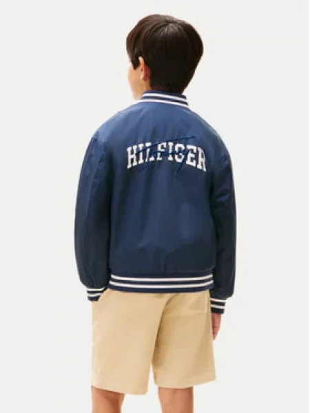 Tommy Hilfiger Bomber striukė Tamsiai mėlyna