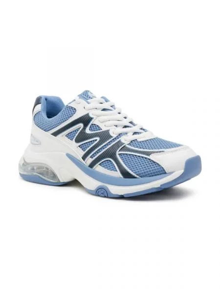 Michael Kors Sneakers tornacipő KIT TRAINER EXTREME bőr hozzáadásával kék