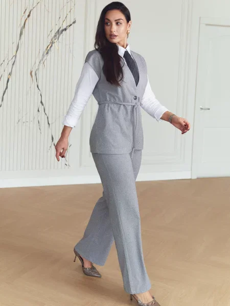 Штани класичні Seventeen світло-сірий сірі