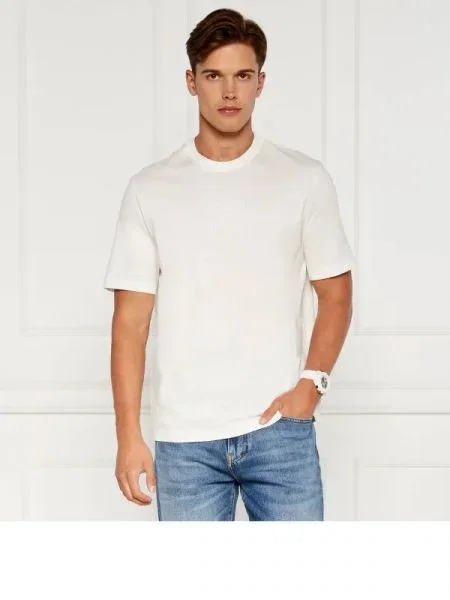 Armani Exchange Tricou alb