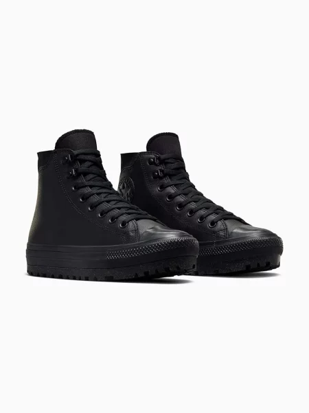 Vodotesný členkové topánky Converse čierna