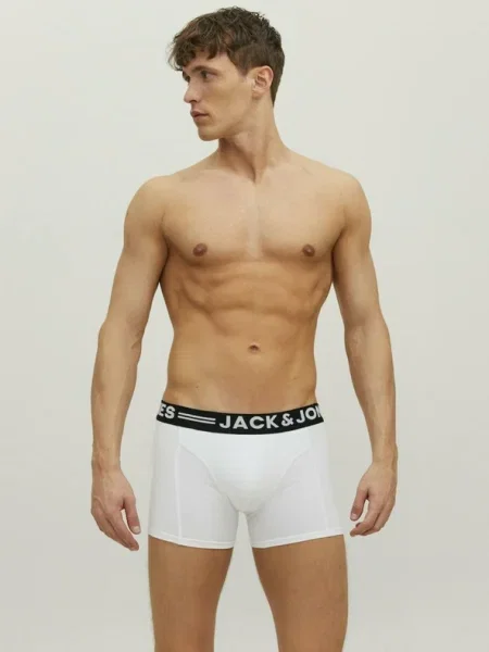 JACK & JONES Boxeralsók Sense fekete fehér