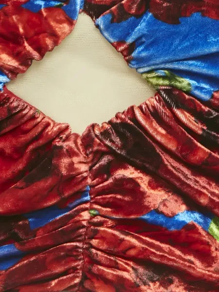 Top Magda Butrym roșu