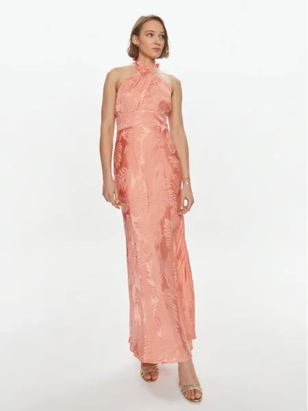 Guess Rochie de seară Sl Aubree Coral