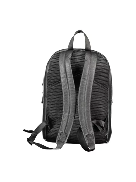 Lniana torba Calvin Klein czarna