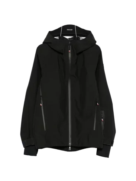 Geacă Moncler Grenoble cu glugă negru