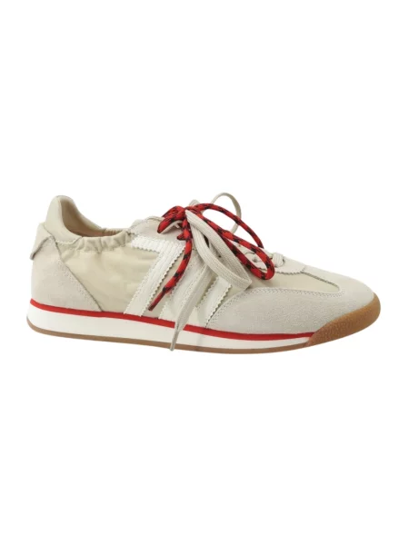 Sneakersy Back70 skórzane beżowe