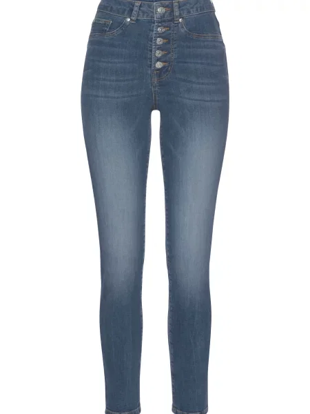 LASCANA Jeans LASCANA' albastru