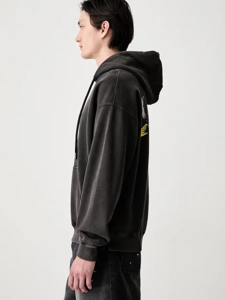 Свитер Off-white с капюшоном белый