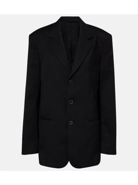 Sacou Calvin Klein cu dungi negru