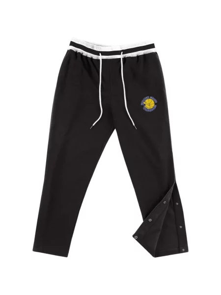 Fleecové kalhoty Mitchell & Ness černé