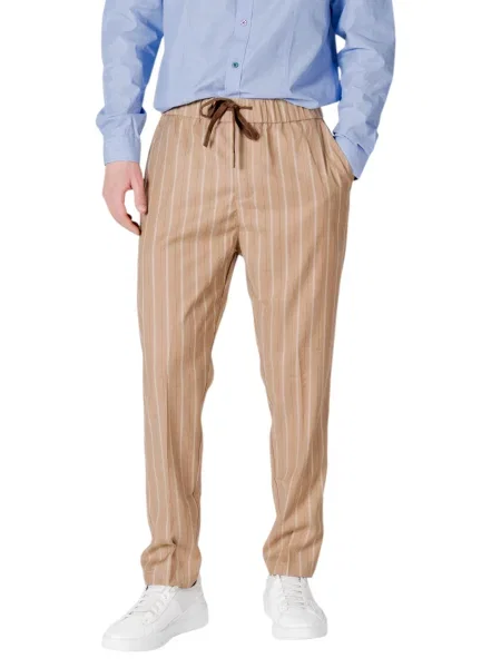 Spodnie Gianni Lupo w paski białe