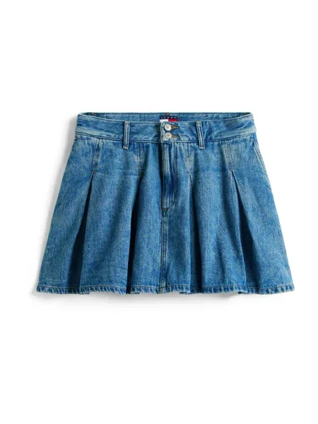 Tommy Jeans Fustă denim albastru