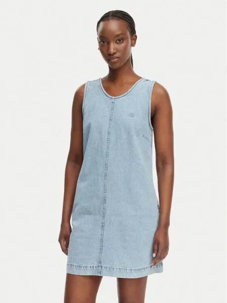 Calvin Klein Jeans Дънкова рокля син