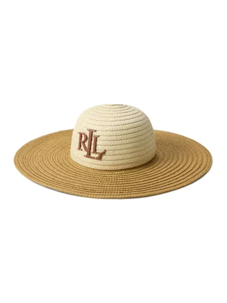 Lauren Ralph Lauren Kapelusz Brązowy beżowy