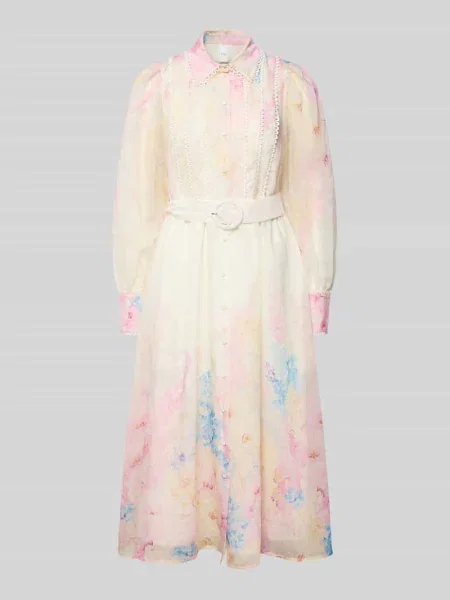 Sukienka midi z mieszanka lyocellu model Florence' Y.a.s