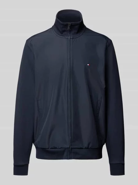 Sweter Tommy Hilfiger granatowy