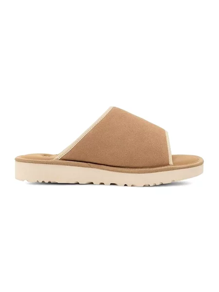 Klapki Ugg beżowe