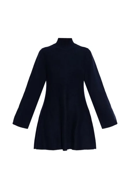 Rochie maxi Lisa Yang lungă de costum albastru