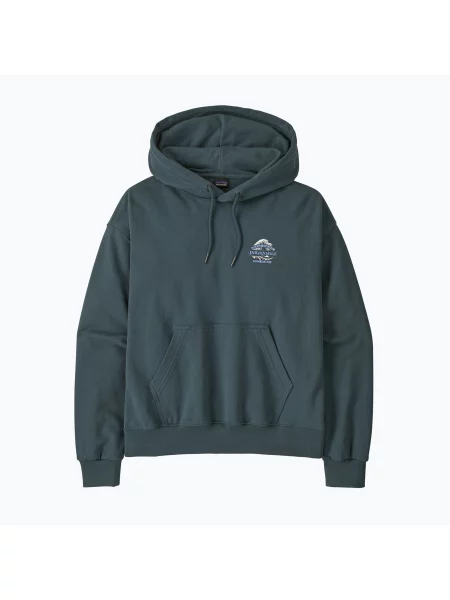 Bluză de trekking pentru femei Patagonia Great Waves Daily Hoody summit blue albastru