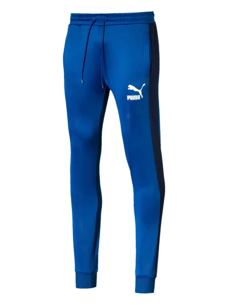 Pantaloni Puma alergare albastru