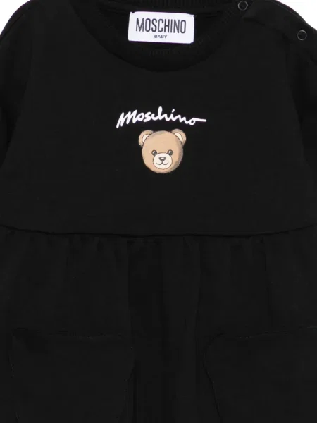 Sukienka dziecięca Moschino czarna