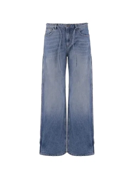 Blugi The Garment cu legături albastru