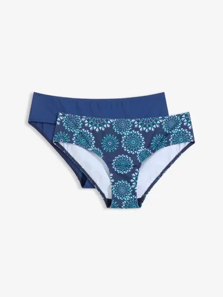 Figi bikini 2 pary niebieskie