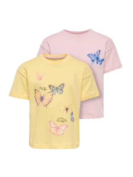 ONLY GIRLS Tricou galben