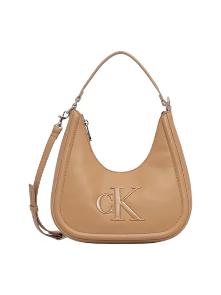 Torebka Calvin Klein beżowa