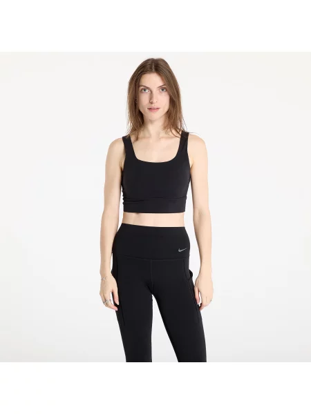 Biustonosz treningowy Nike Zenvy Medium-Support black/sail czarny