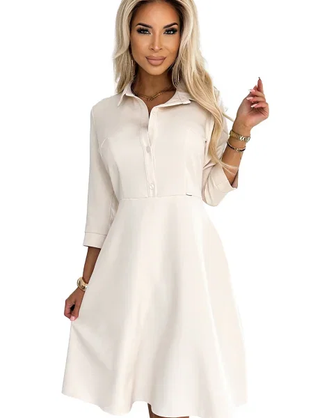 Rochie tip cămașă Numoco de costum