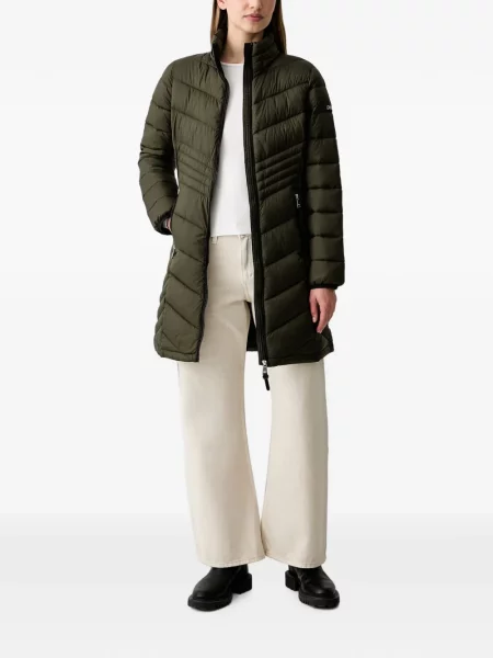 Geacă Dkny cu glugă verde