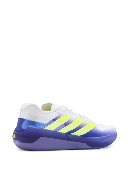 Шорти Adidas с връзки с дантела със змийски принт бяло
