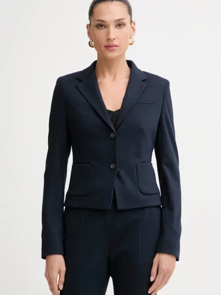 BOSS Sacou închis albastru