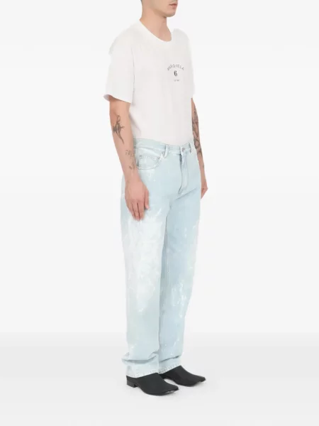 Blugi Mm6 Maison Margiela albastru