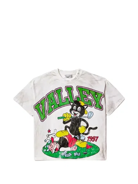 Tricou Vale cu imagine alb