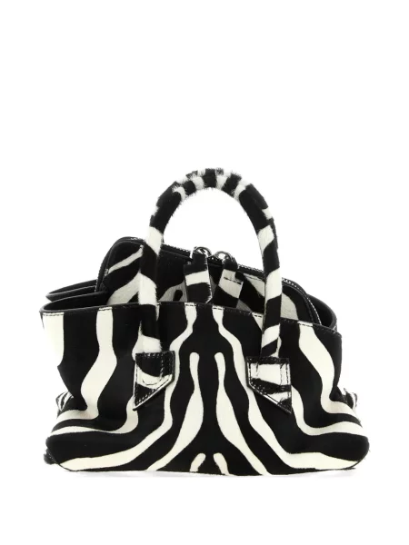 Geantă shopper The Attico negru