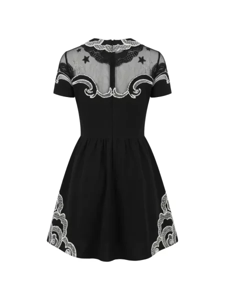 Rochie mini Valentino Garavani din tul negru