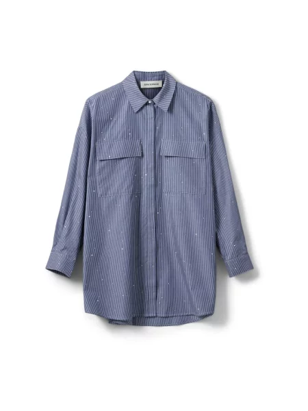 Koszula Sofie Schnoor w paski niebieska