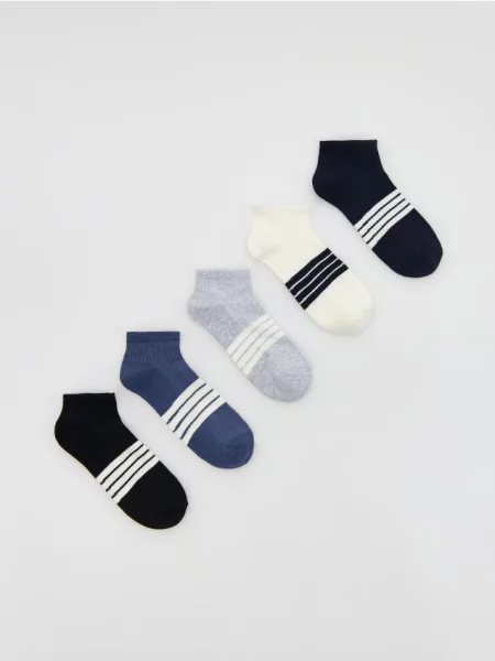 Reserved Шкарпетки набір з 5 темно-синій сині