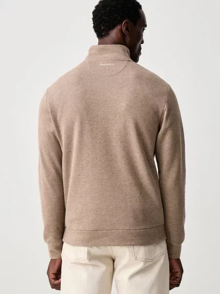 Hackett London sweter beżowy