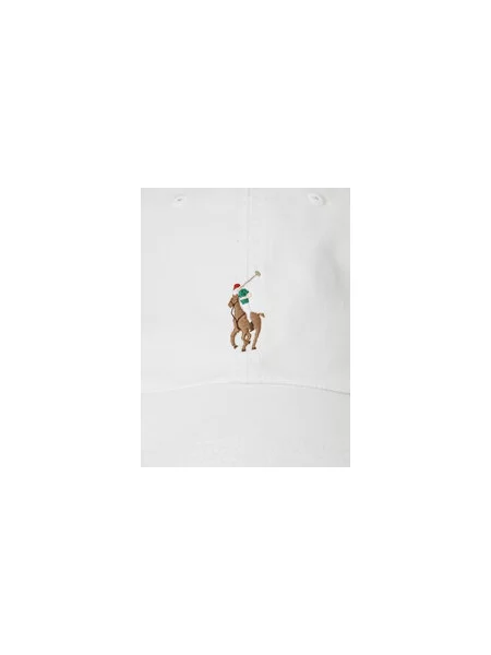 Polo Ralph Lauren Kšiltovka hnědá / zelená / červená bílá