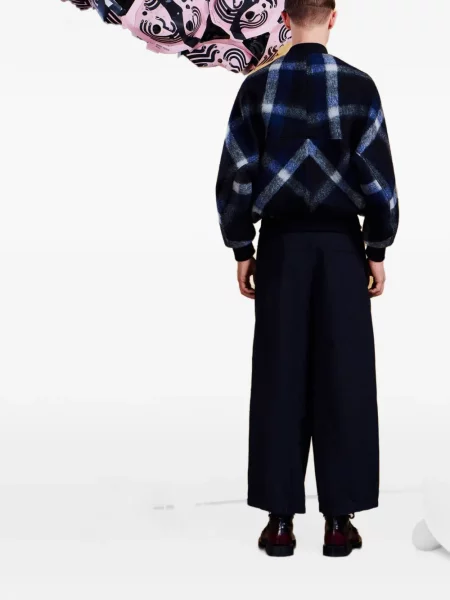 Карирано яке тип бомбър Henrik Vibskov черно
