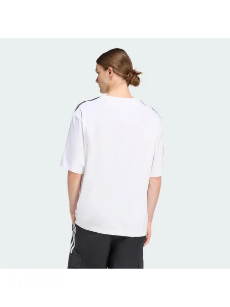TRIČKO ADICOLOR OVERSIZED bílé