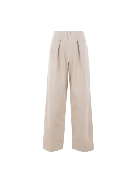 Spodnie Haikure z twillu beżowe